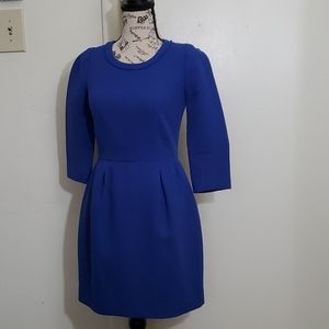 J. Crew Royal blue dress size 0 petite